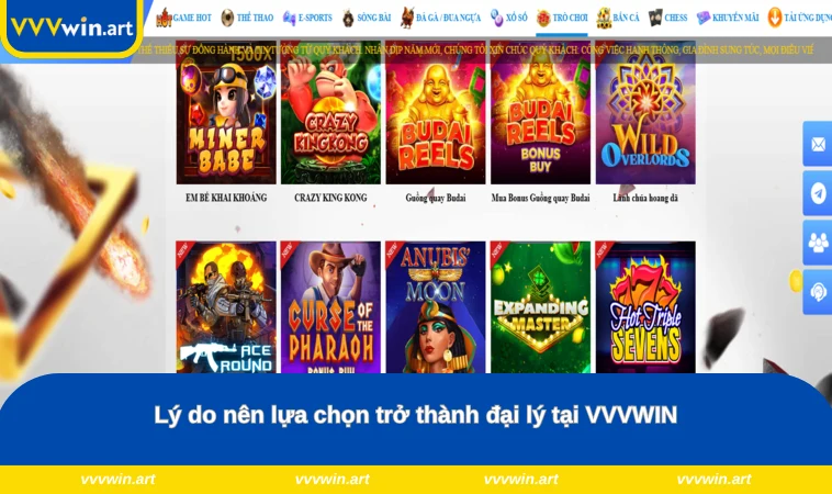 Lý do nên lựa chọn trở thành đại lý tại VVVWIN