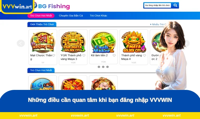 Những điều cần quan tâm khi bạn đăng nhập VVVWIN