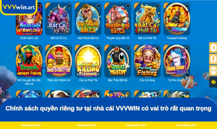 Chính sách quyền riêng tư tại nhà cái VVVWIN có vai trò rất quan trọng